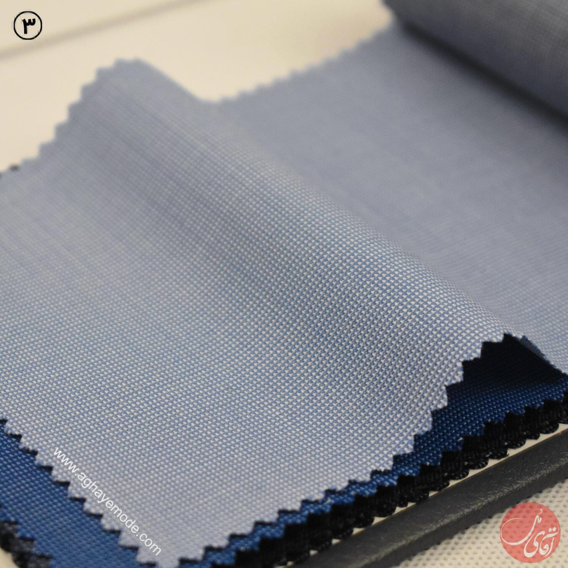  پارچه فاستونی رنگ آبی آسمانی 