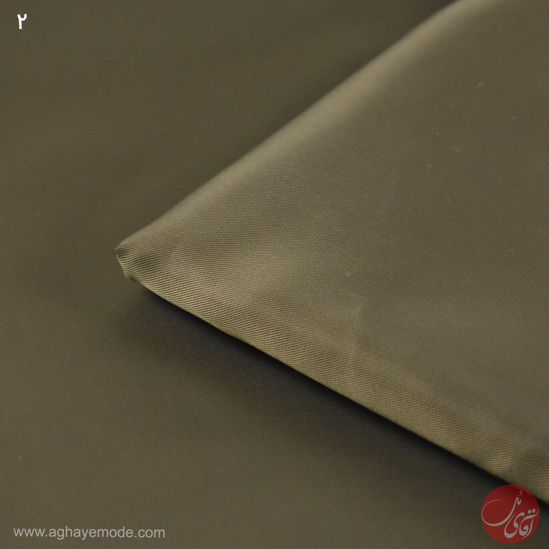 آستری ساده رنگ زیتونی