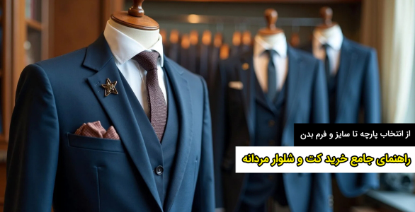 راهنمای جامع خرید کت و شلوار مردانه