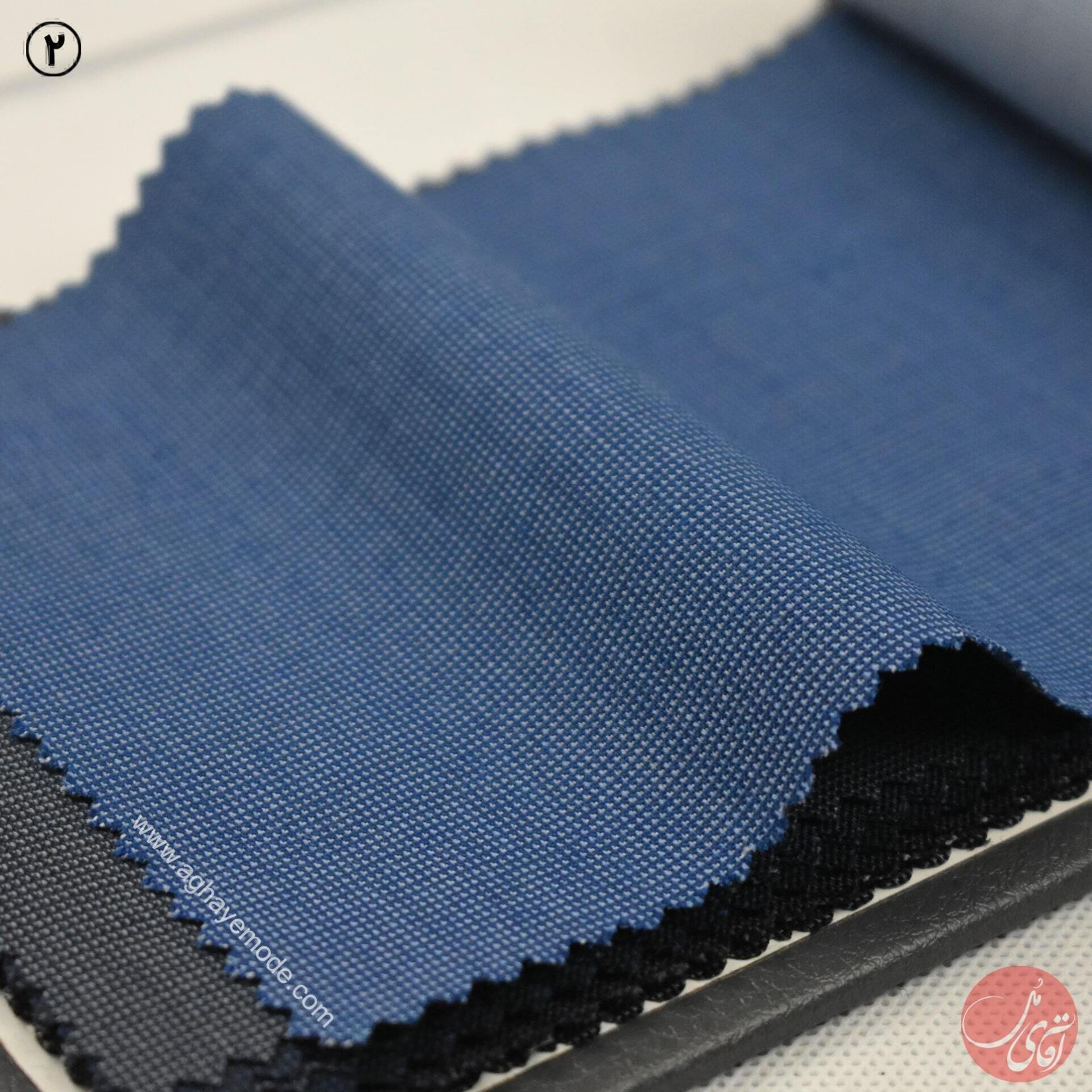  پارچه فاستونی رنگ آبی 